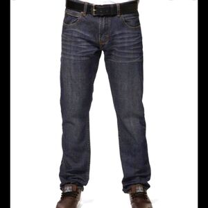 Quicksilver Straight Fit Dark Wash Jeans 30" Waist